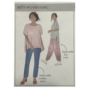 Sewing Pattern - Style Arc - Betty Woven Tunic - MLBW045L